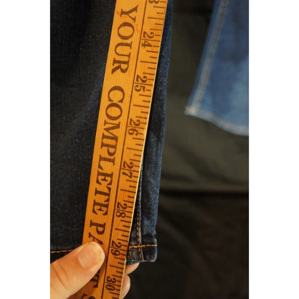 Jordache Girls Blue Skinny Jeans Size 20 Medium Wash Slim Fit Denim Pants